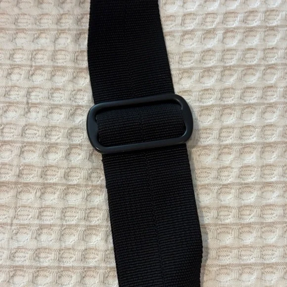 MZ Wallace Black Quilted Nylon Crossbody Bag with Wide Strap - Picture 4 of 9